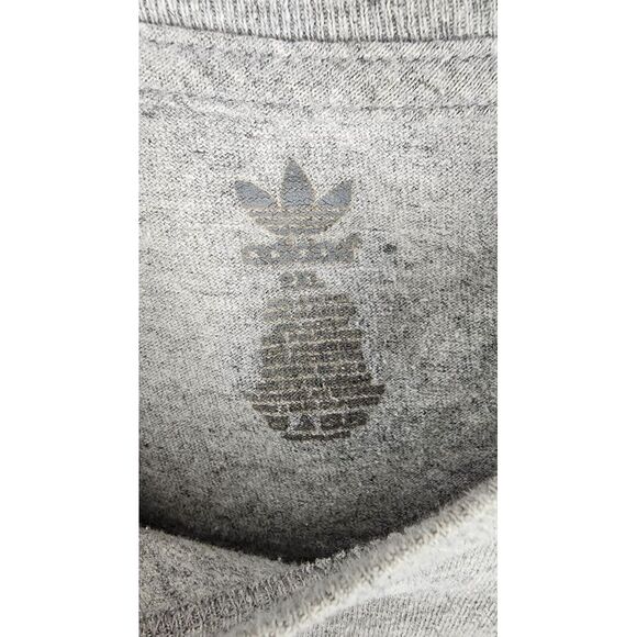 Adidas All I Do Is Win T-Shirt Size M Gray Retro Graphic Mens XL - Picture 2 of 6